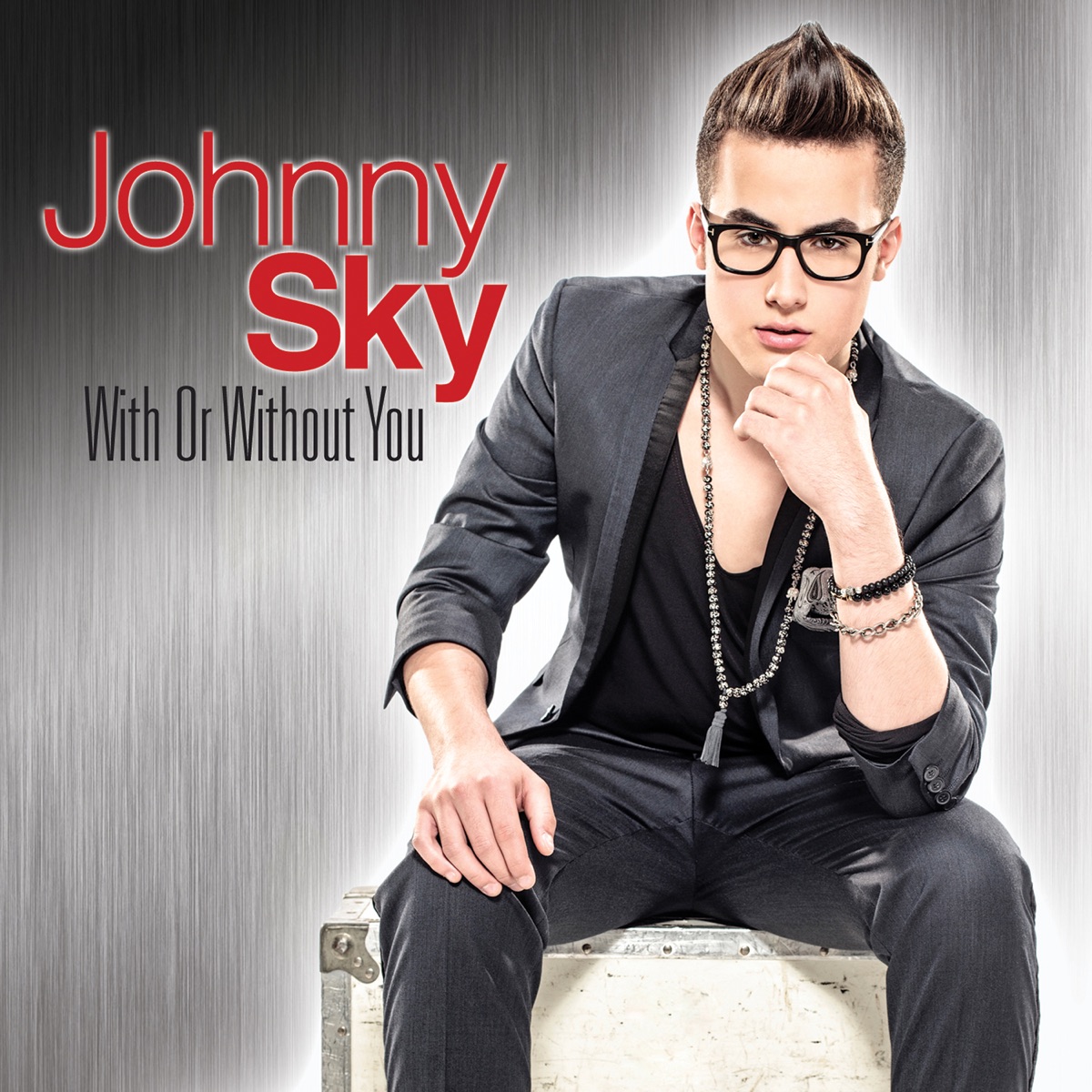 With or Without You - Single by Johnny Sky album cover