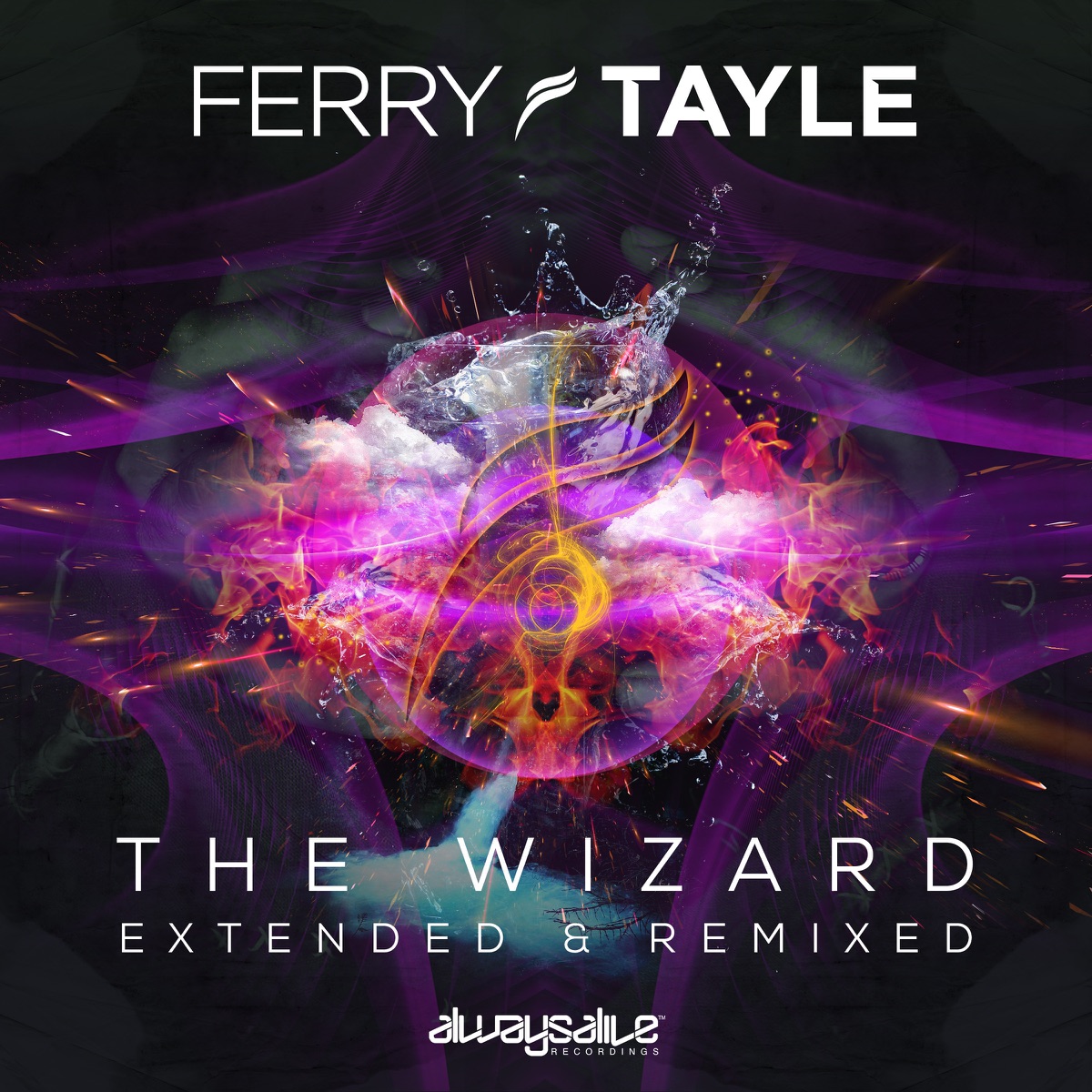 The Wizard Extended & Remixed by Ferry Tayle album cover
