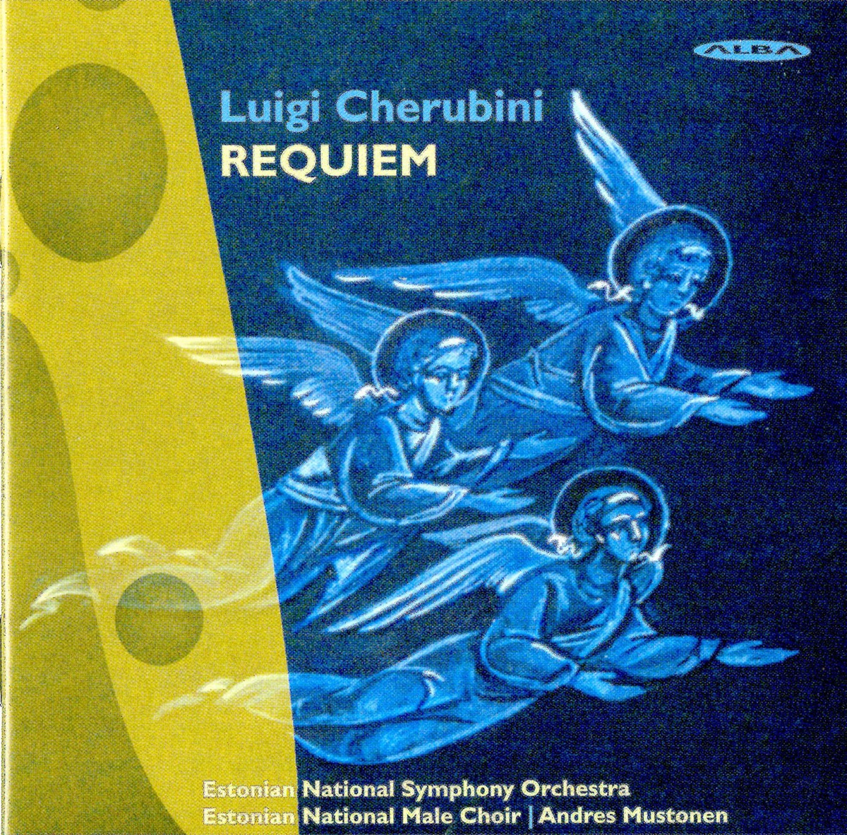 Cherubini: Requiem Mass No. 2 in D Minor by Estonian National Male Choir, Estonian National Symphony Orchestra & Andres Mustonen album cover