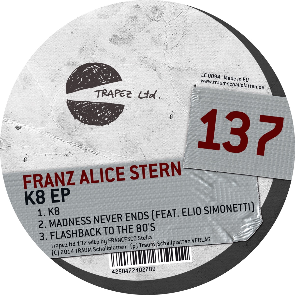K8 ep - Single by Franz Alice Stern album cover