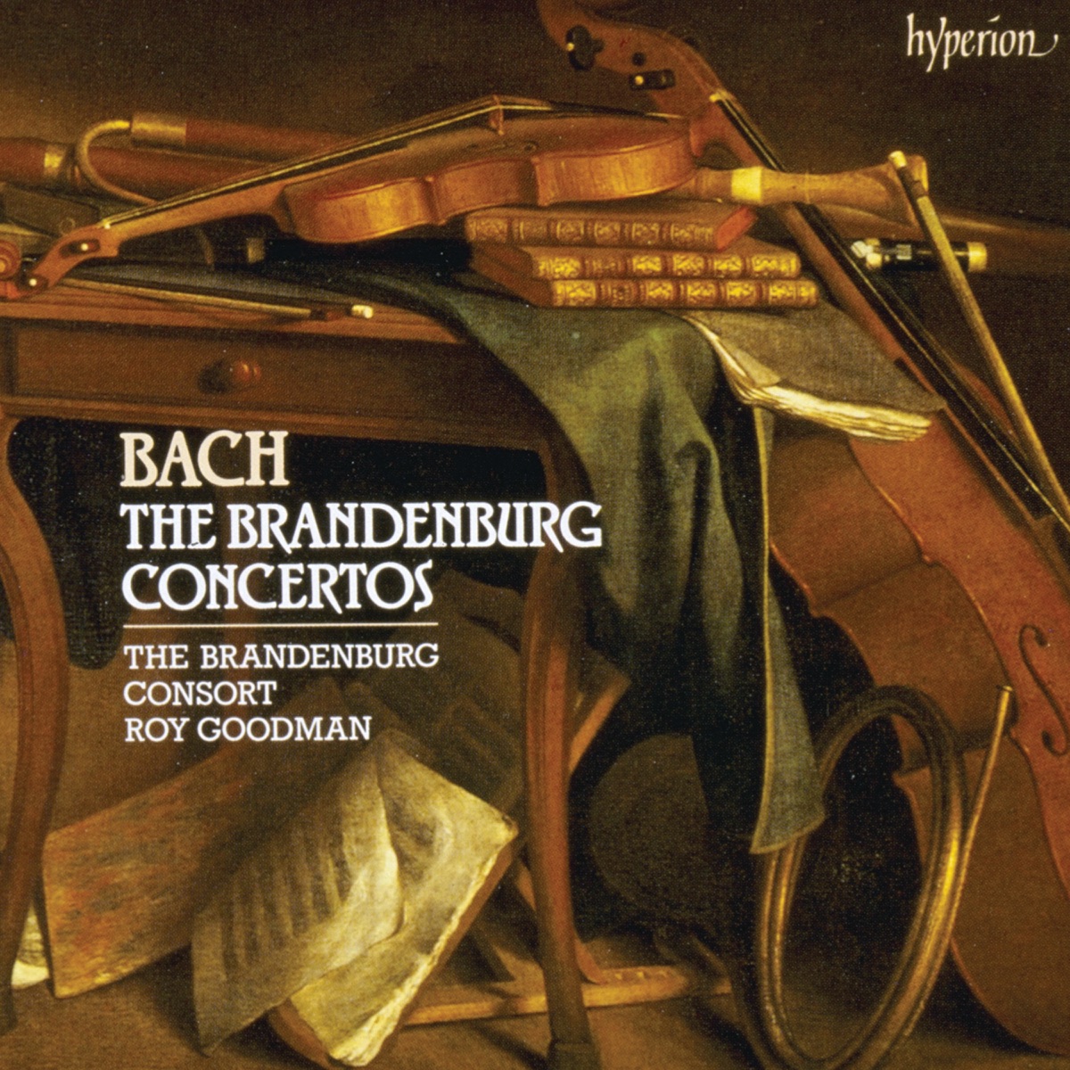 Bach: The Brandenburg Concertos by The Brandenburg Consort & Roy Goodman album cover