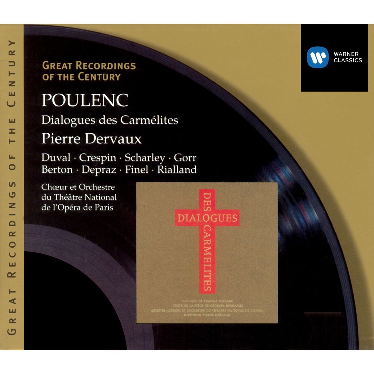 Poulenc: Dialogue des Carmélites by Pierre Dervaux album cover