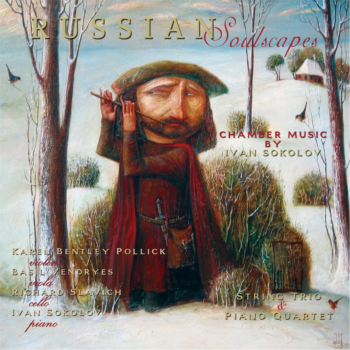 Russian Soulscapes by Ivan Sokolov, Basil Vendryes, Richard Slavich & Karen Bentley Pollick album cover