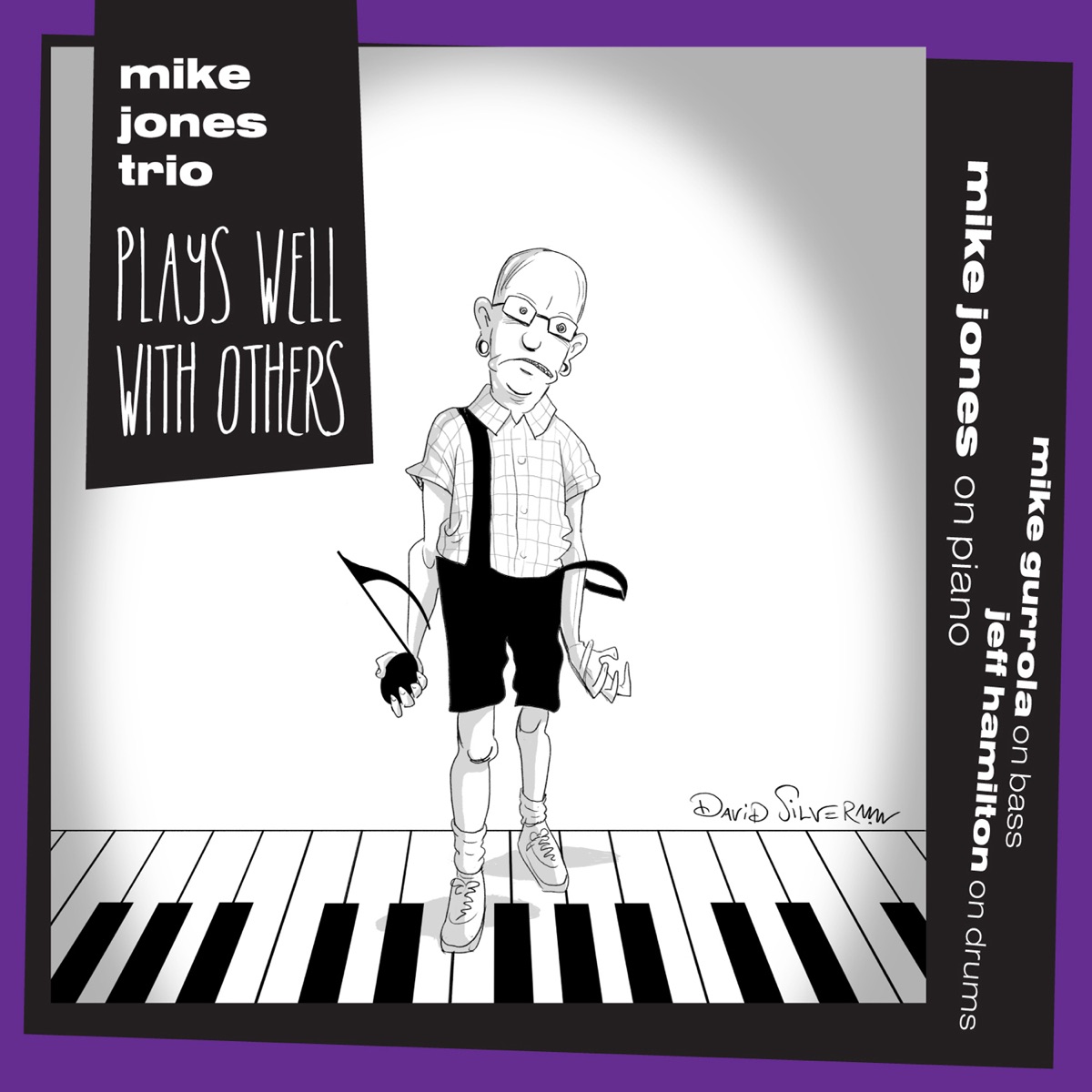 Plays Well with Others (feat. Jeff Hamilton & Mike Gurrola) by Mike Jones album cover