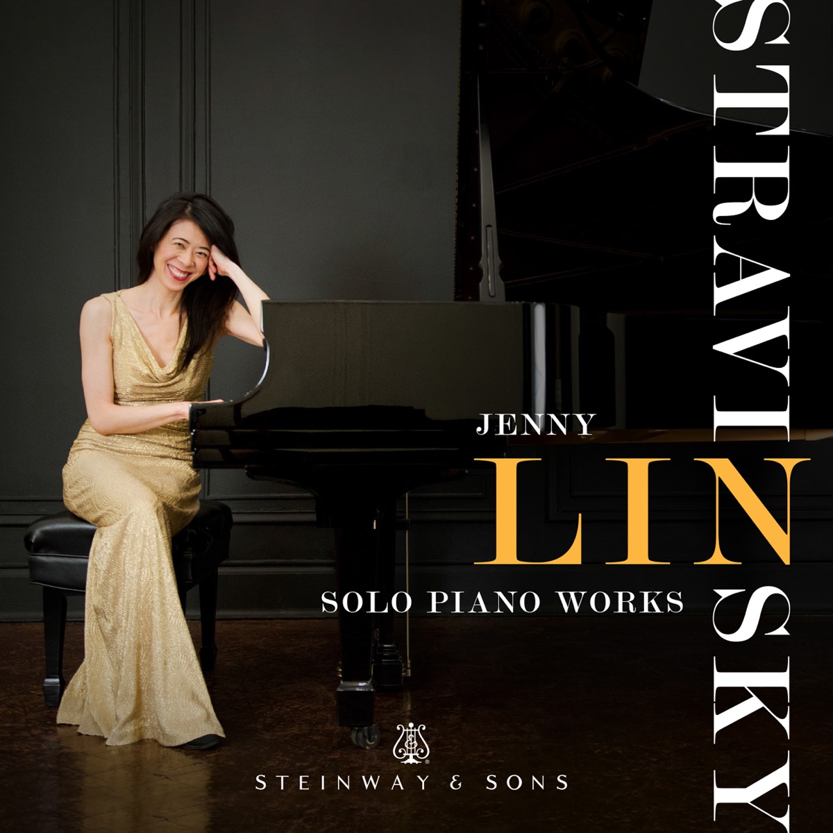 Stravinsky (Solo Piano Works) by Jenny Lin album cover