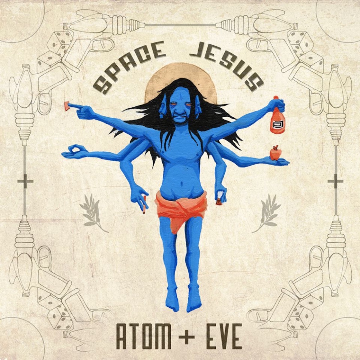 Atom + Eve - EP by Space Jesus album cover