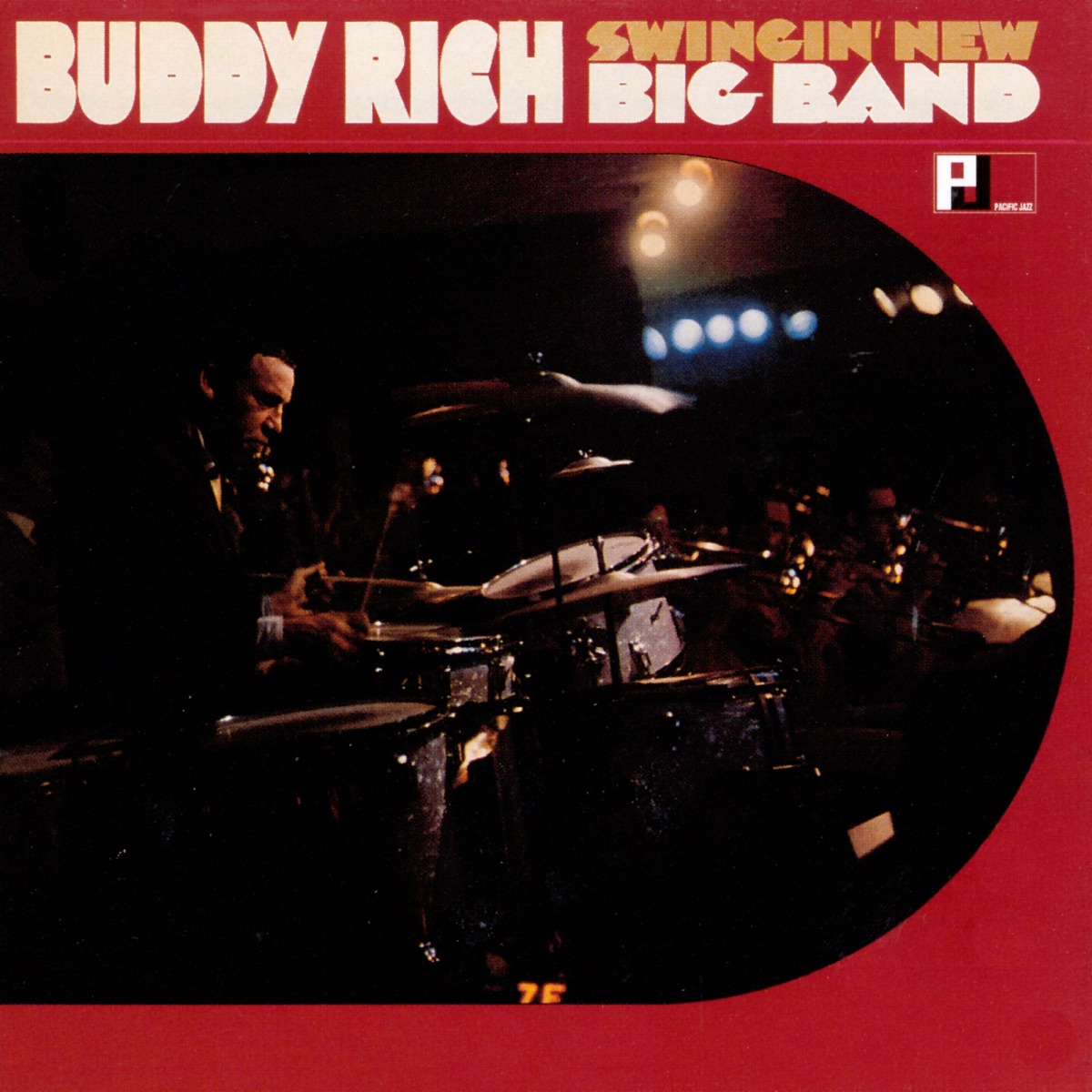 Swingin' New Big Band by Buddy Rich album cover