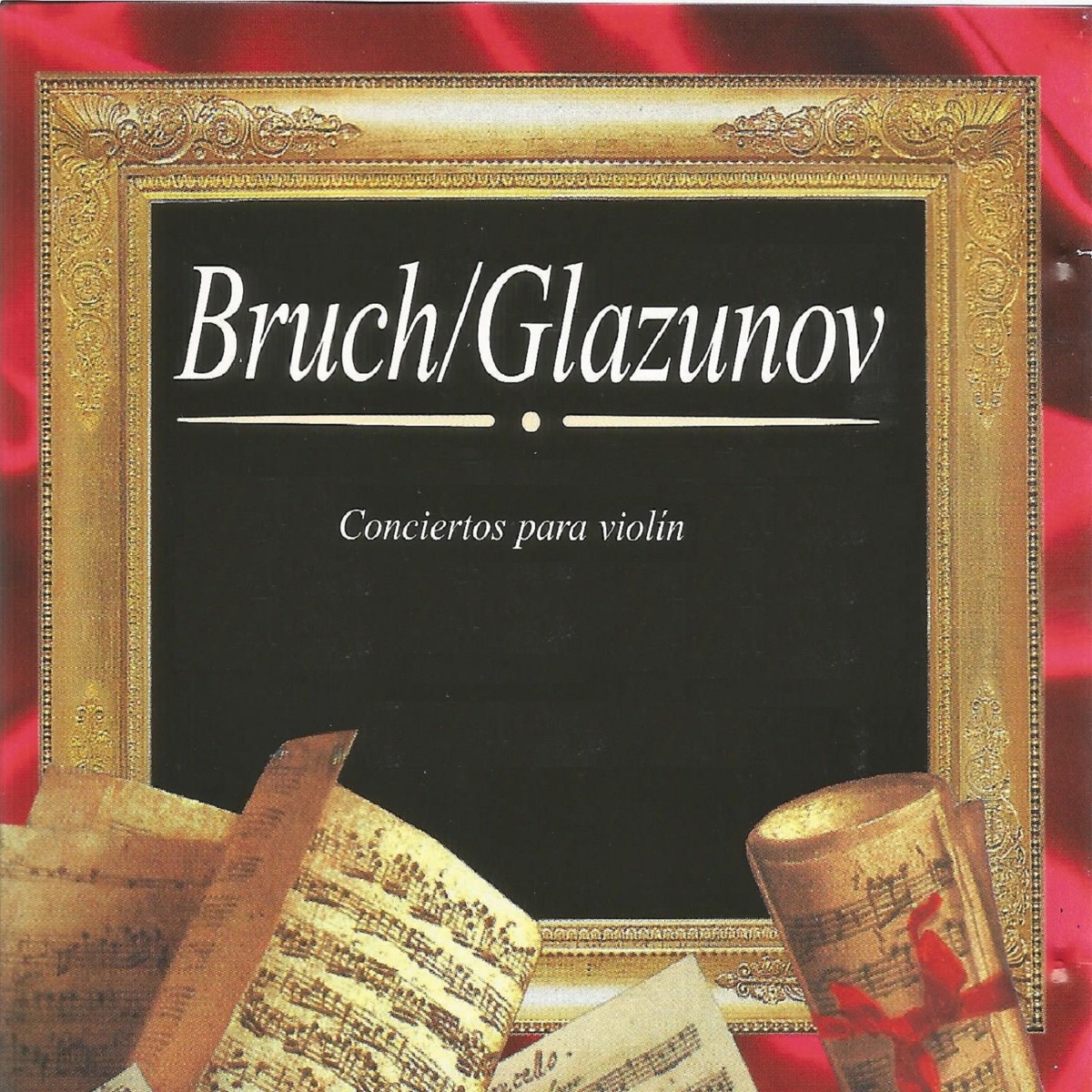 Bruch, Glazunov, Conciertos para Violín by Philharmonia Bulgarica, Vasil Stefanov & Stoyka Milanova album cover