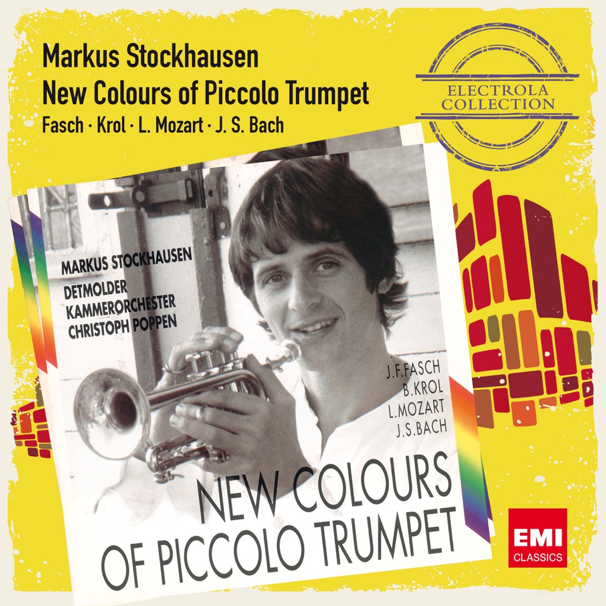 New Colours of Piccolo Trumpet by Markus Stockhausen album cover