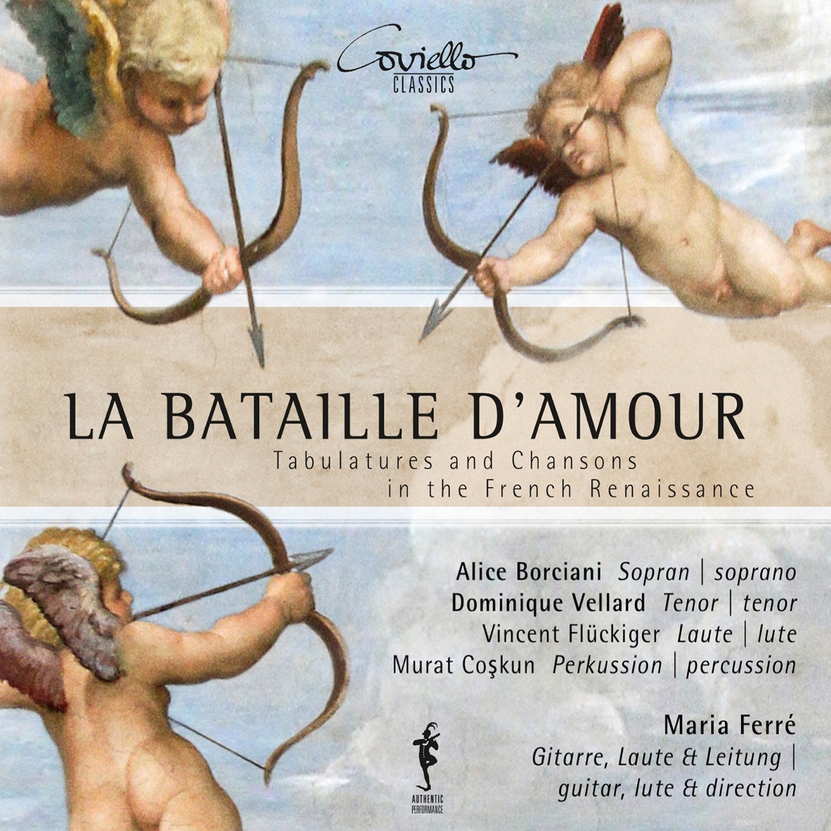 La bataille d'amour by Maria Ferré album cover