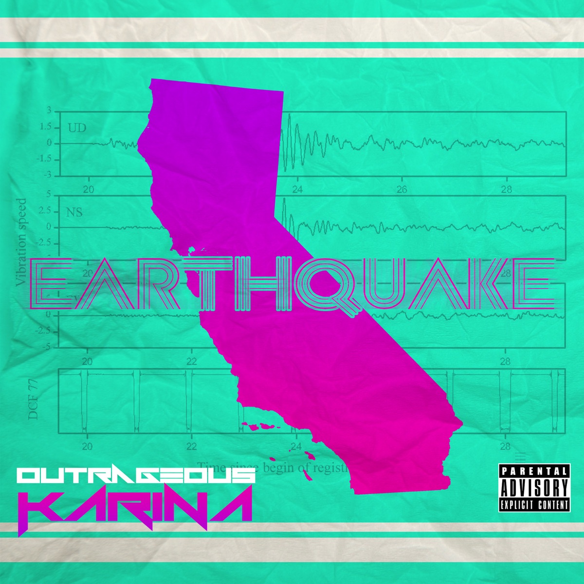 Earthquake (Street Version) - Single by Xarina album cover