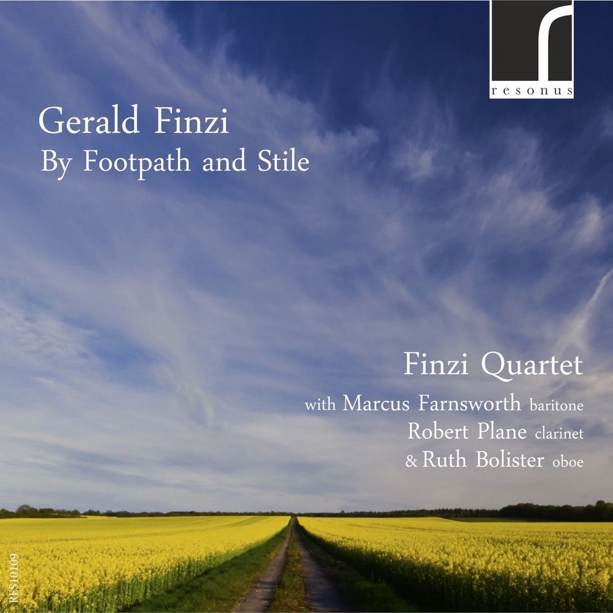 Gerald Finzi: By Footpath and Stile by Finzi Quartet, Marcus Farnsworth, Ruth Bolister & Robert Plane album cover
