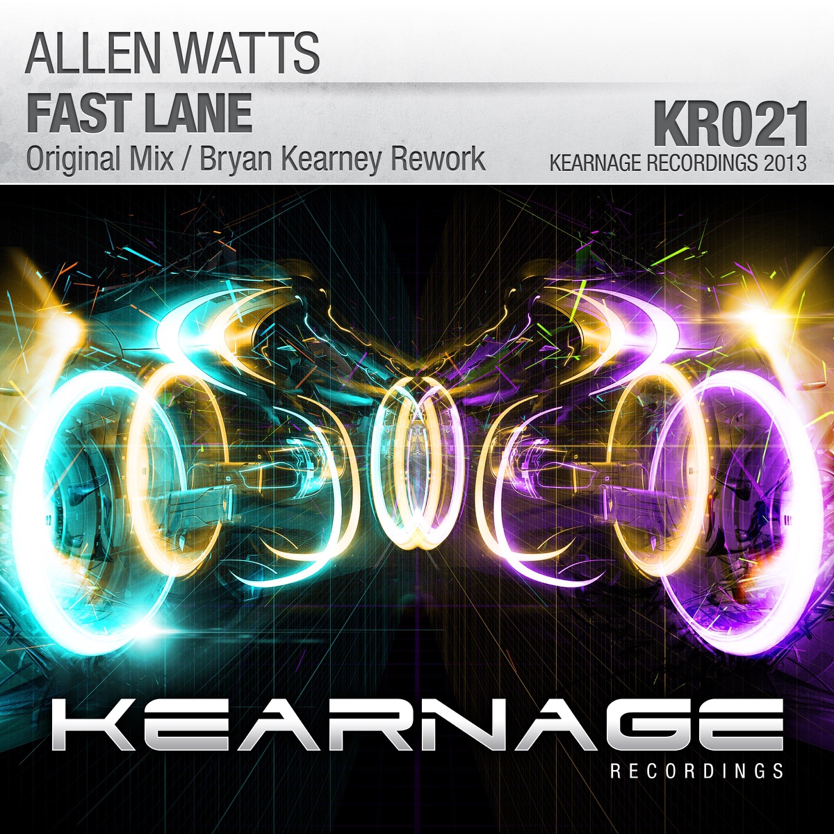 Fast Lane - Single by Allen Watts album cover