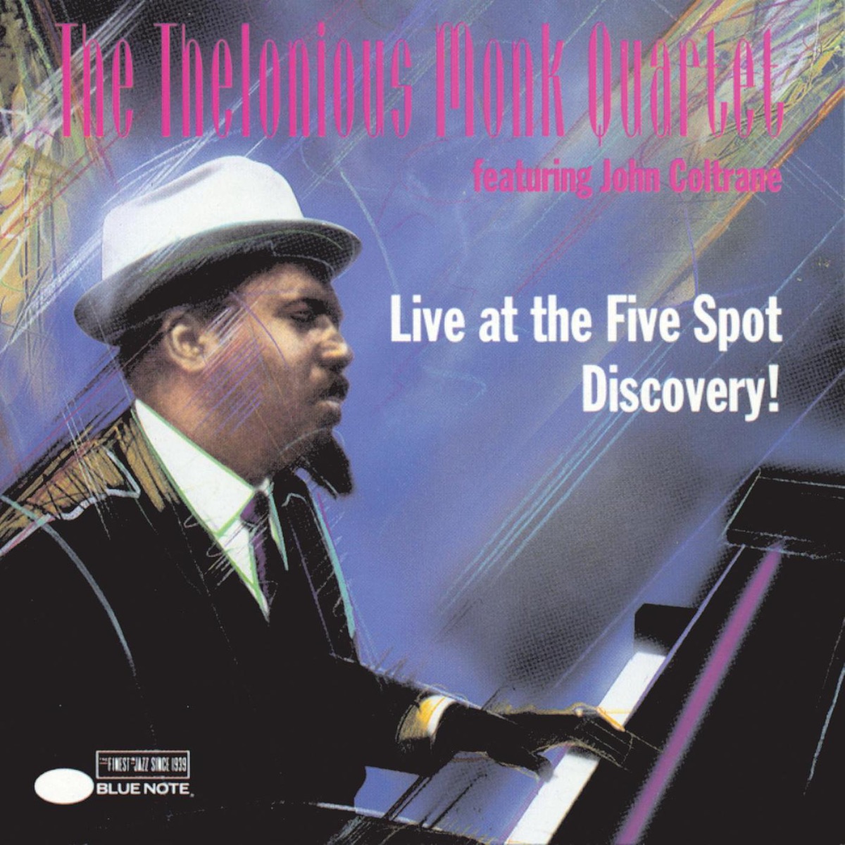 Discovery! Live at the Five Spot (feat. John Coltrane) by Thelonious Monk Quartet album cover
