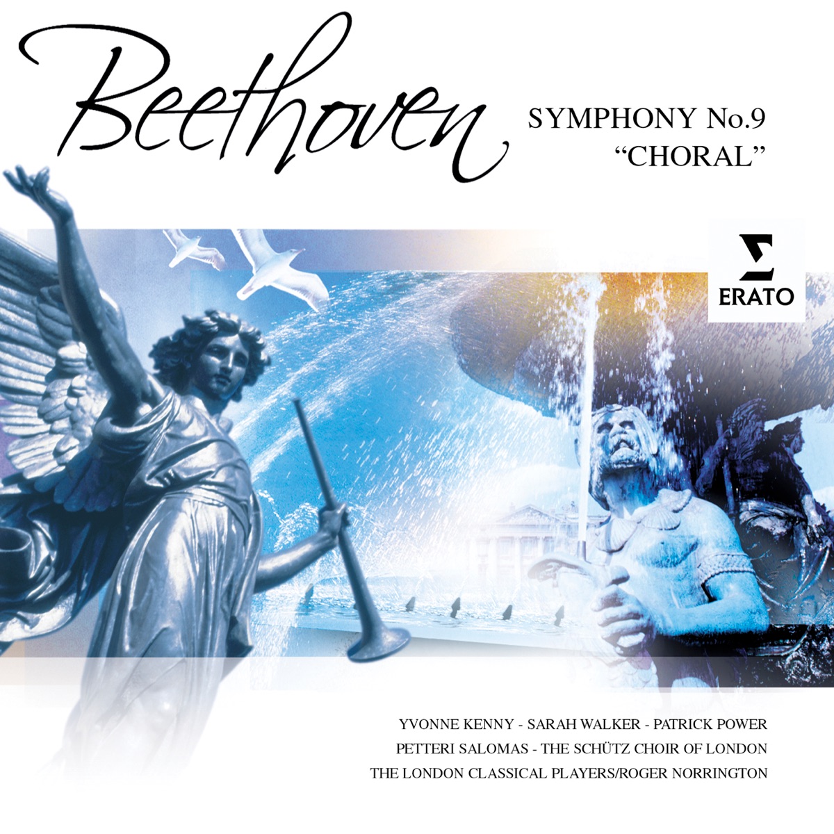 Beethoven: Symphony No. 9 "Choral" by Sir Roger Norrington & London Classical Players album cover