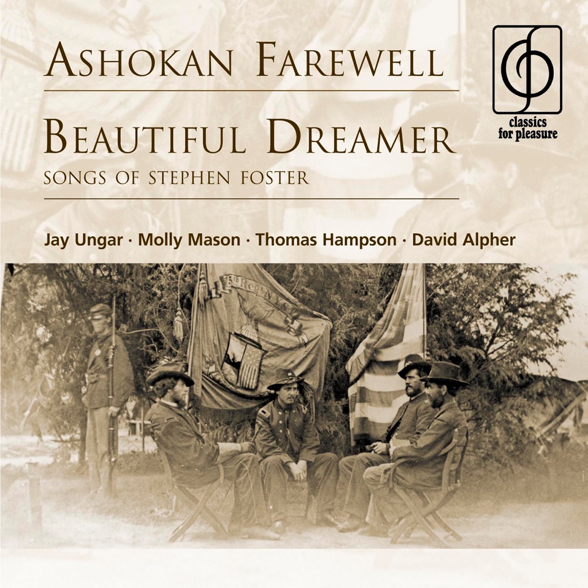 Ashokan Farewell / Beautiful Dreamer - Songs of Stephen Foster by David Alpher & Thomas Hampson album cover