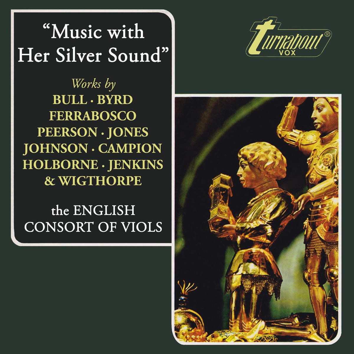 Music With Her Silver Sound by English Consort of Viols album cover