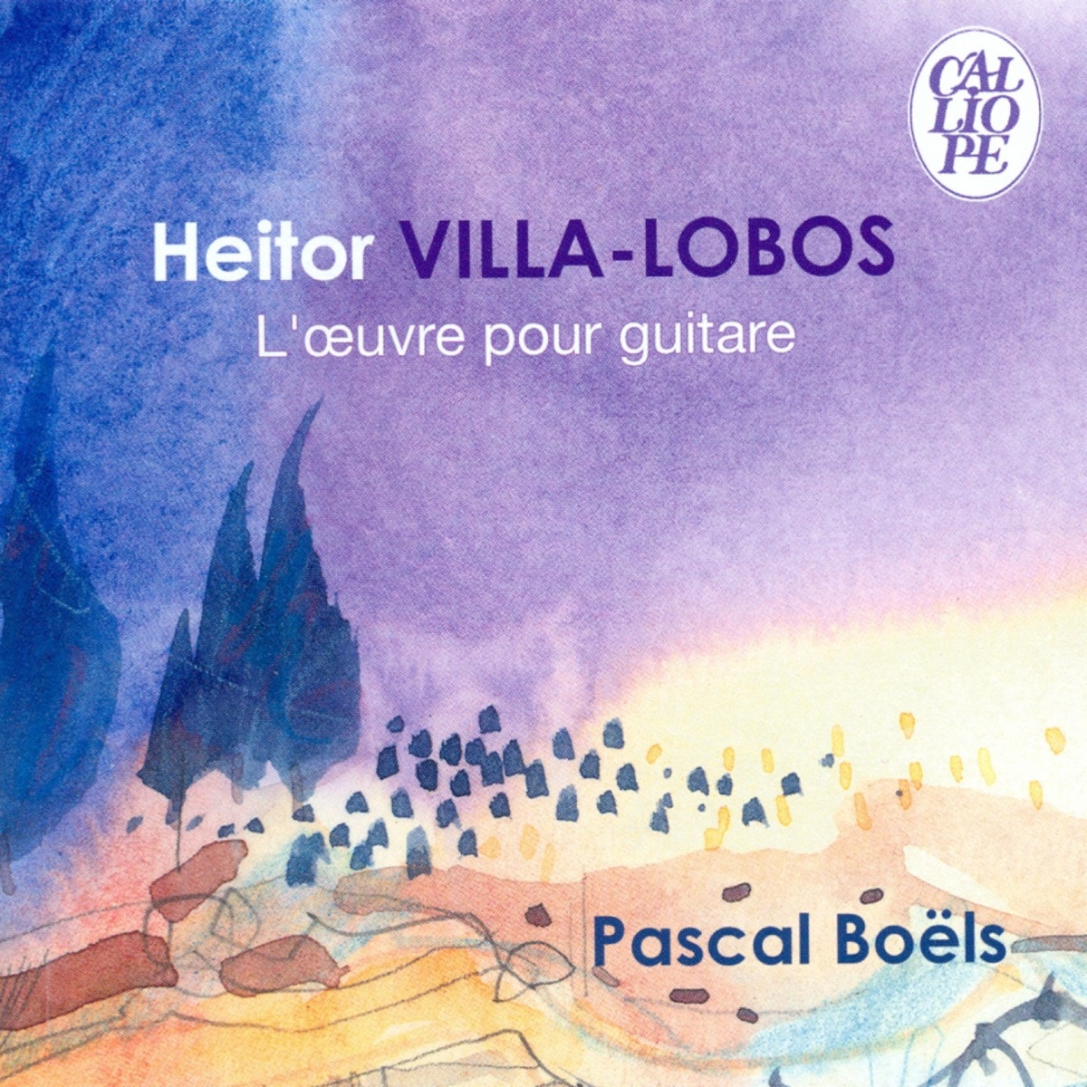 Heitor Villa-Lobos: L'œuvre pour guitare by Pascal Boëls album cover