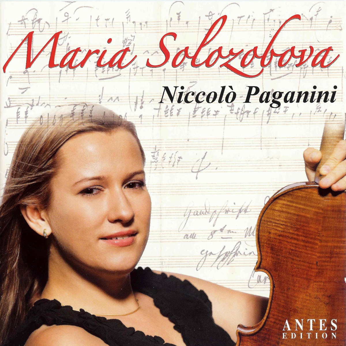 Paganini by Cape Philharmonic Orchestra, Nicholas Cleobury & Maria Solozobova album cover
