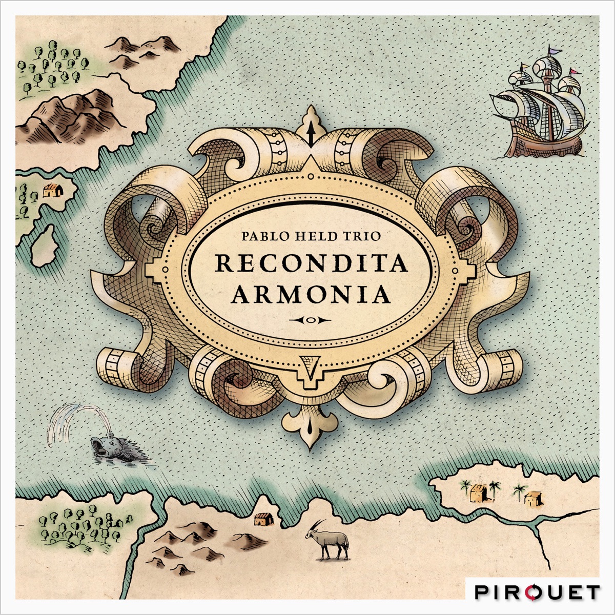Recondita armonia by Pablo Held Trio album cover