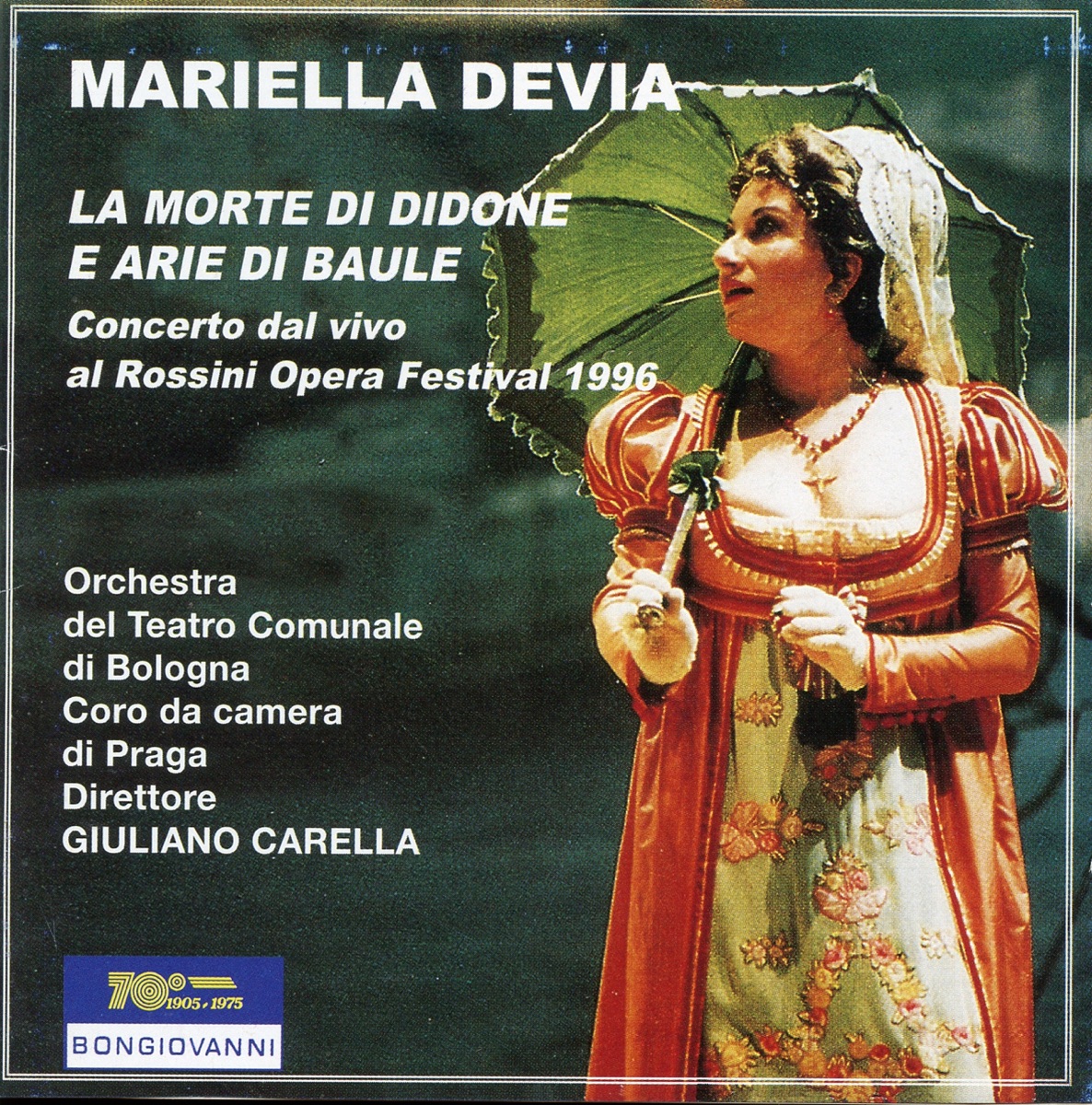 La Morte di Didone e Arie di Baule by Mariella Devia album cover