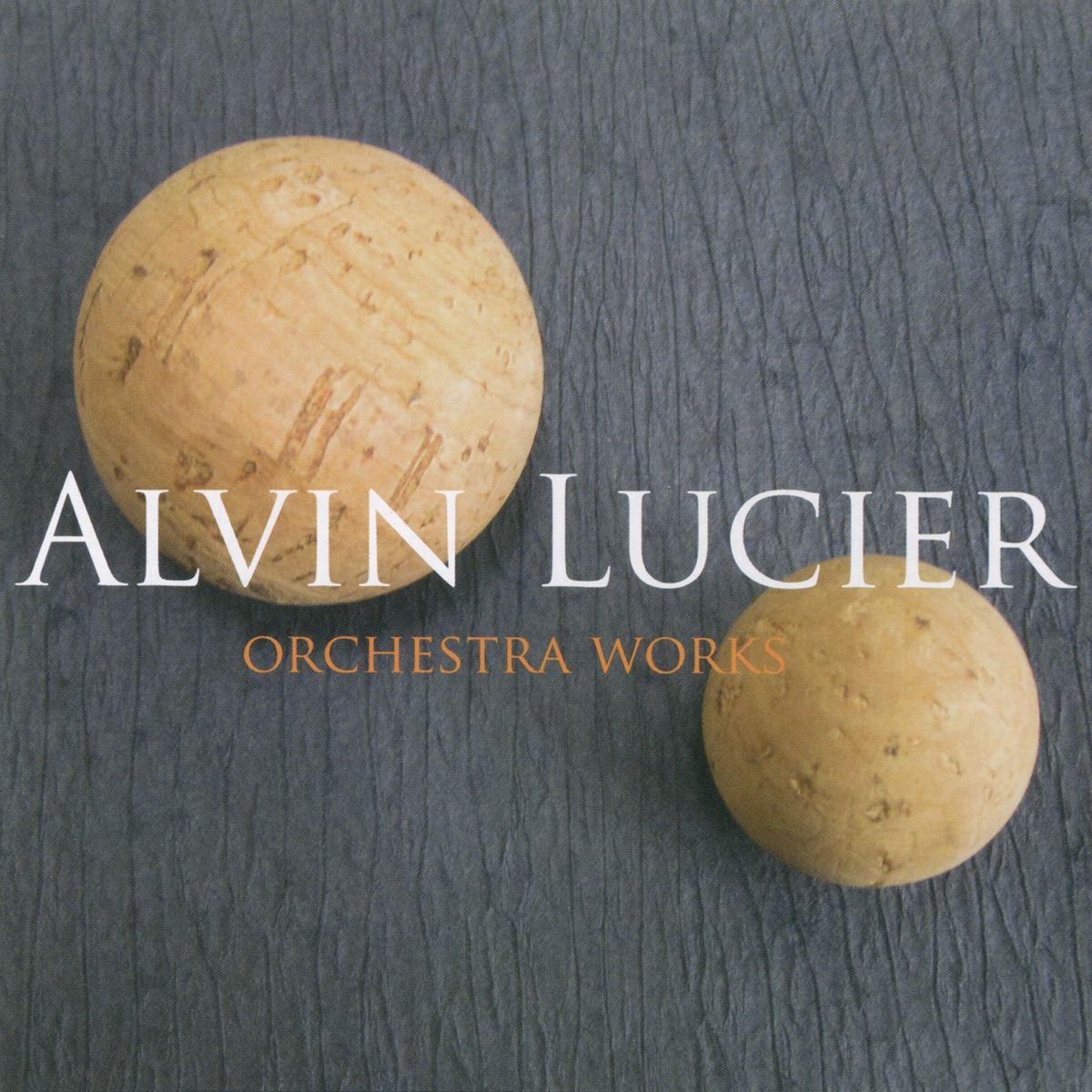 Alvin Lucier: Orchestral Works by Petr Kotik & Janáček Philharmonic Orchestra album cover
