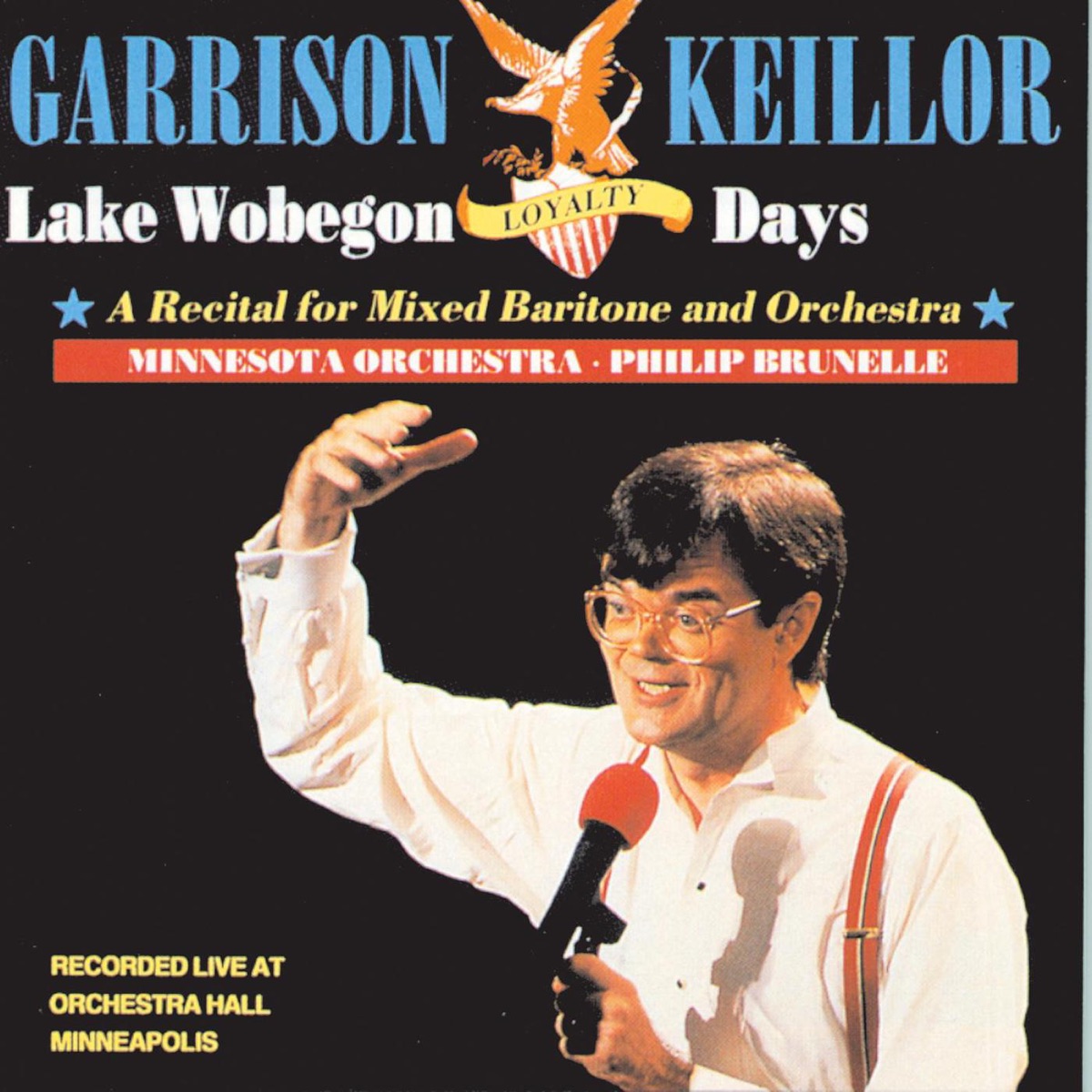 Lake Wobegon Loyalty Days by Garrison Keillor album cover