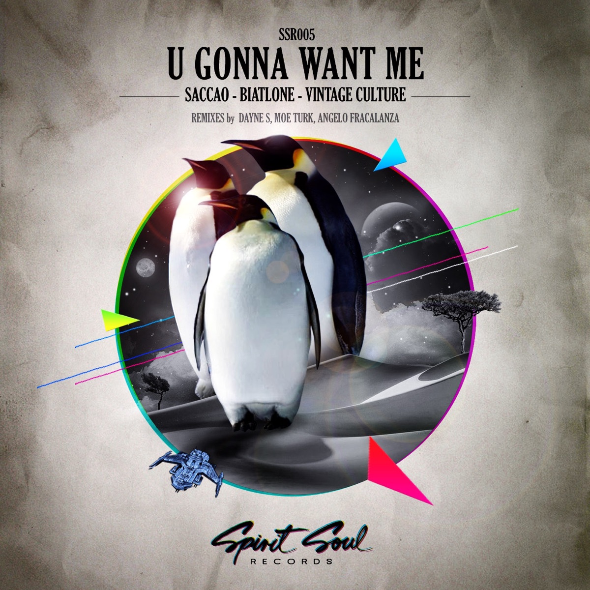U Gonna Want Me - EP by Saccao, Biatlone & Vintage Culture album cover