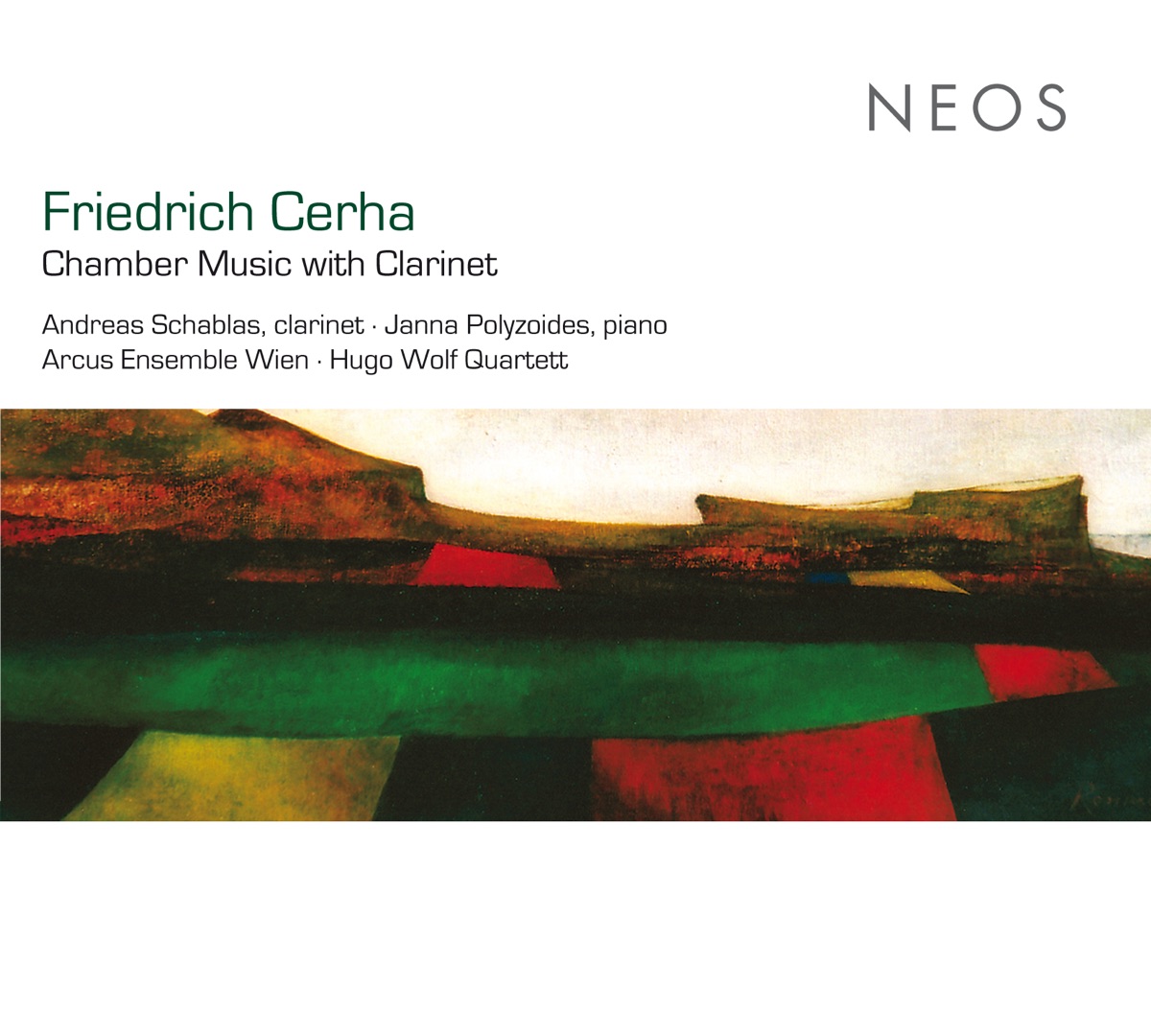 Cerha: Chamber Music with Clarinet by Andreas Schablas album cover