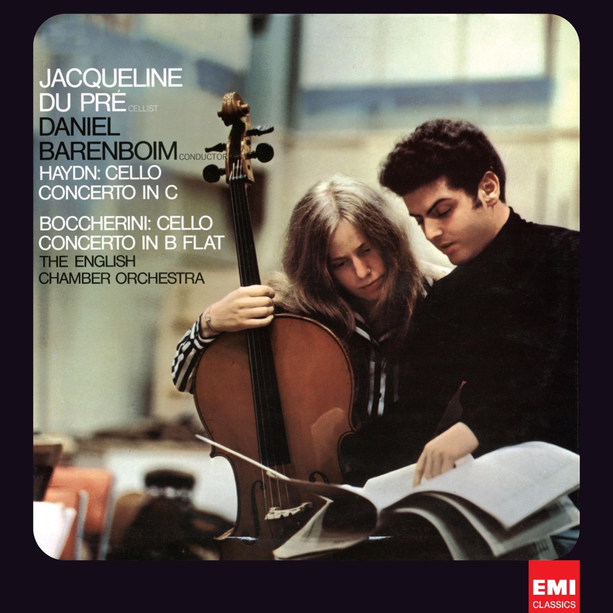Haydn & Boccherini: Cello Concertos by Jacqueline du Pré album cover