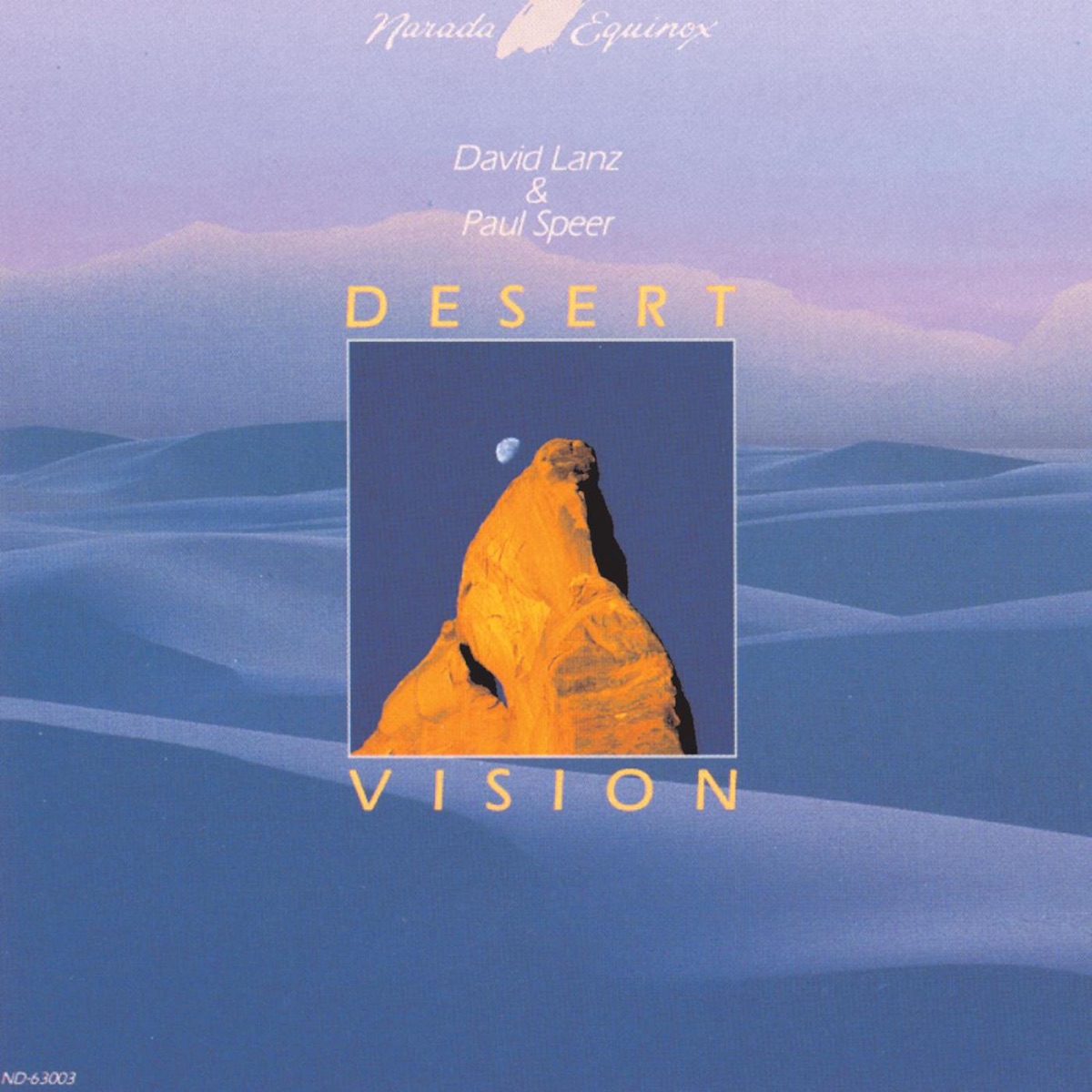 Desert Vision by David Lanz & Paul Speer album cover