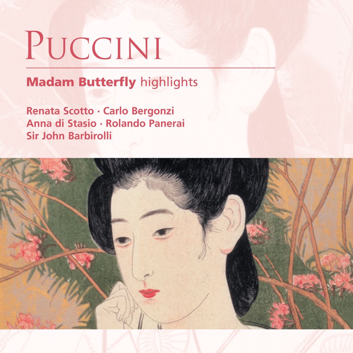 Puccini: Madam Butterfly by Anna Di Stasio & Sir John Barbirolli album cover