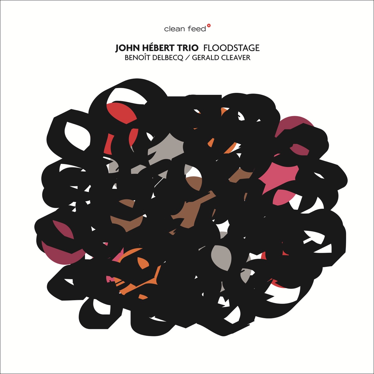 Floodstage (feat. Benoît Delbecq & Gerald Cleaver) by John Hébert Trio album cover