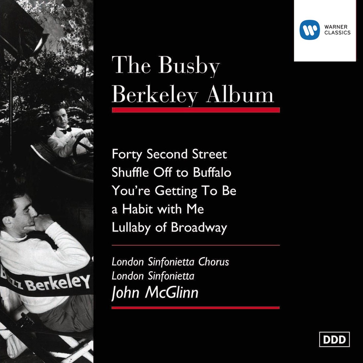 The Busby Berkeley Album by John McGlinn & London Sinfonietta album cover