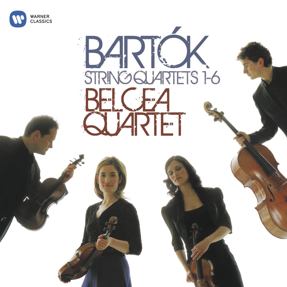 Bartók: String Quartets Nos. 1 - 6 by Belcea Quartet album cover