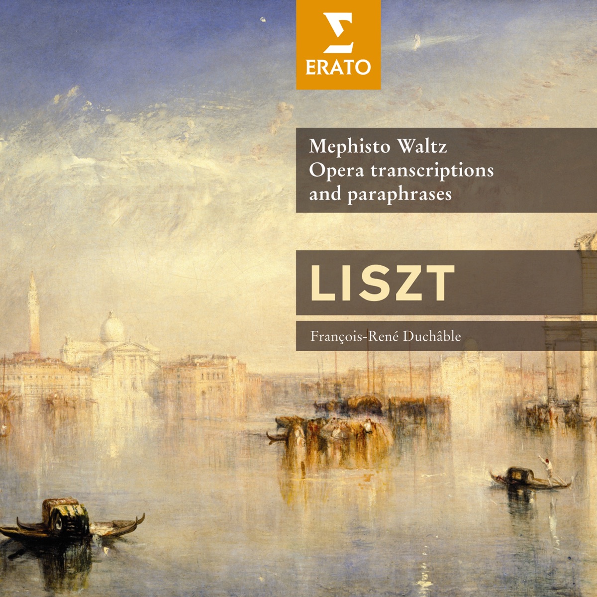 Liszt : Piano works by François-René Duchâble album cover