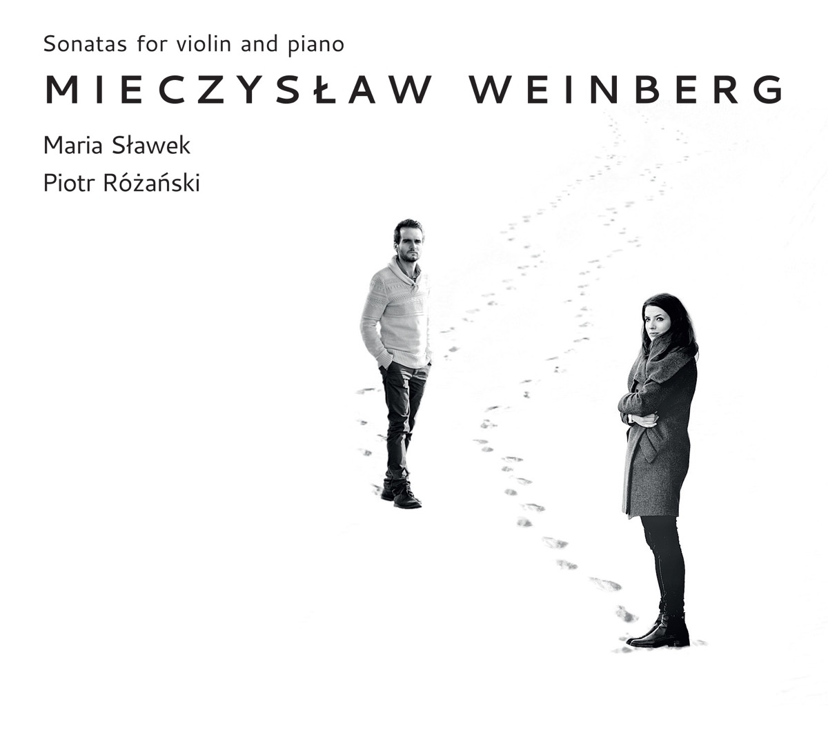 Weinberg: Sonatas for Violin & Piano by Maria Sławek & Piotr Rozanski album cover
