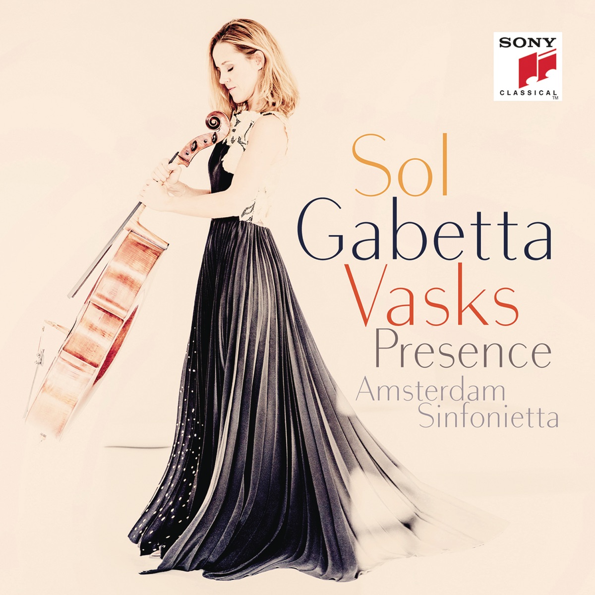 Vasks: Presence by Sol Gabetta & Amsterdam Sinfonietta album cover