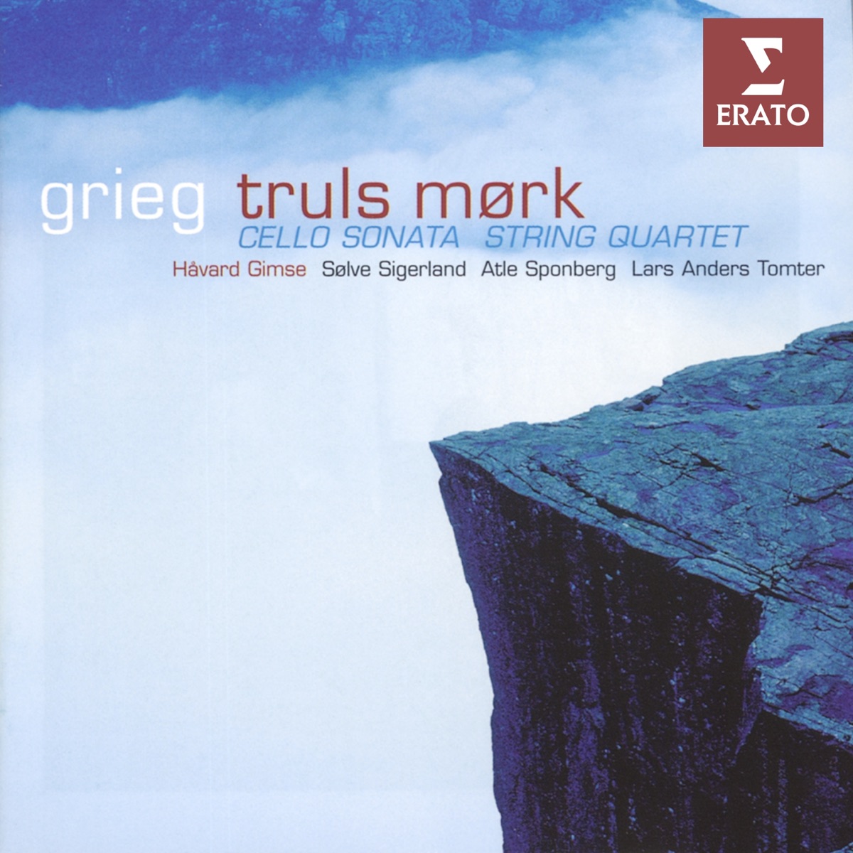 Grieg - Cello Sonata/String Quartet by A. Sponberg, Håvard Gimse, Lud Gluskin and His Orchestra, Solve Sigerland & Truls Mørk album cover