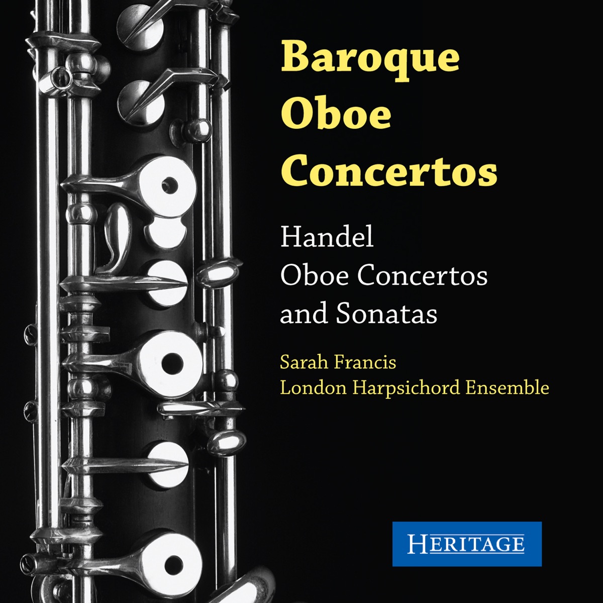 Handel: Oboe Concertos and Sonatas by London Harpsichord Ensemble & Sarah Francis album cover
