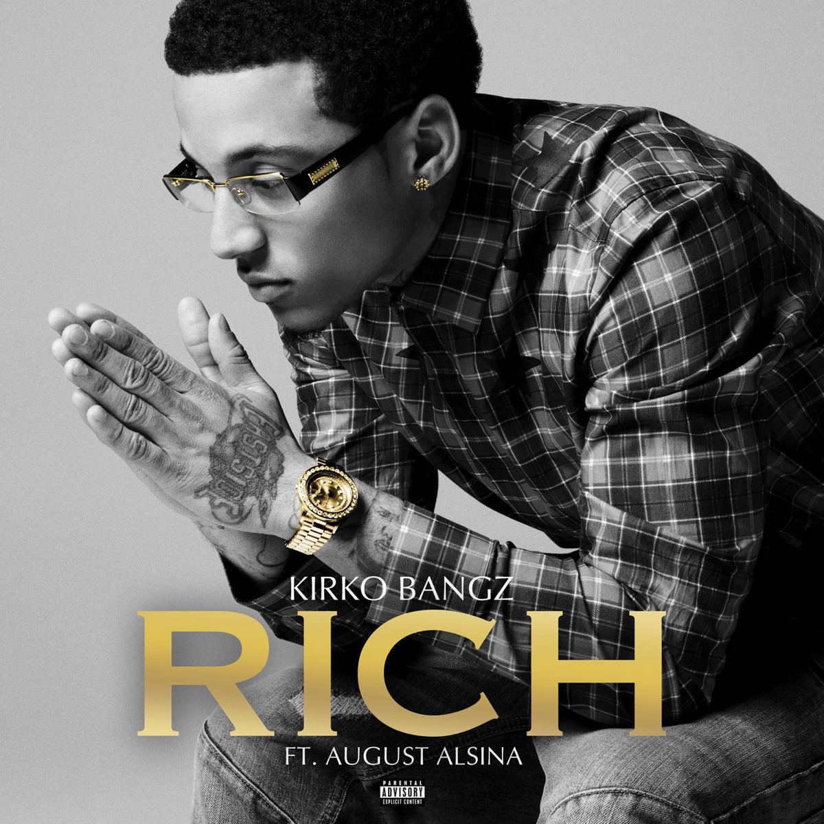 Rich (feat. August Alsina) - Single by Kirko Bangz album cover