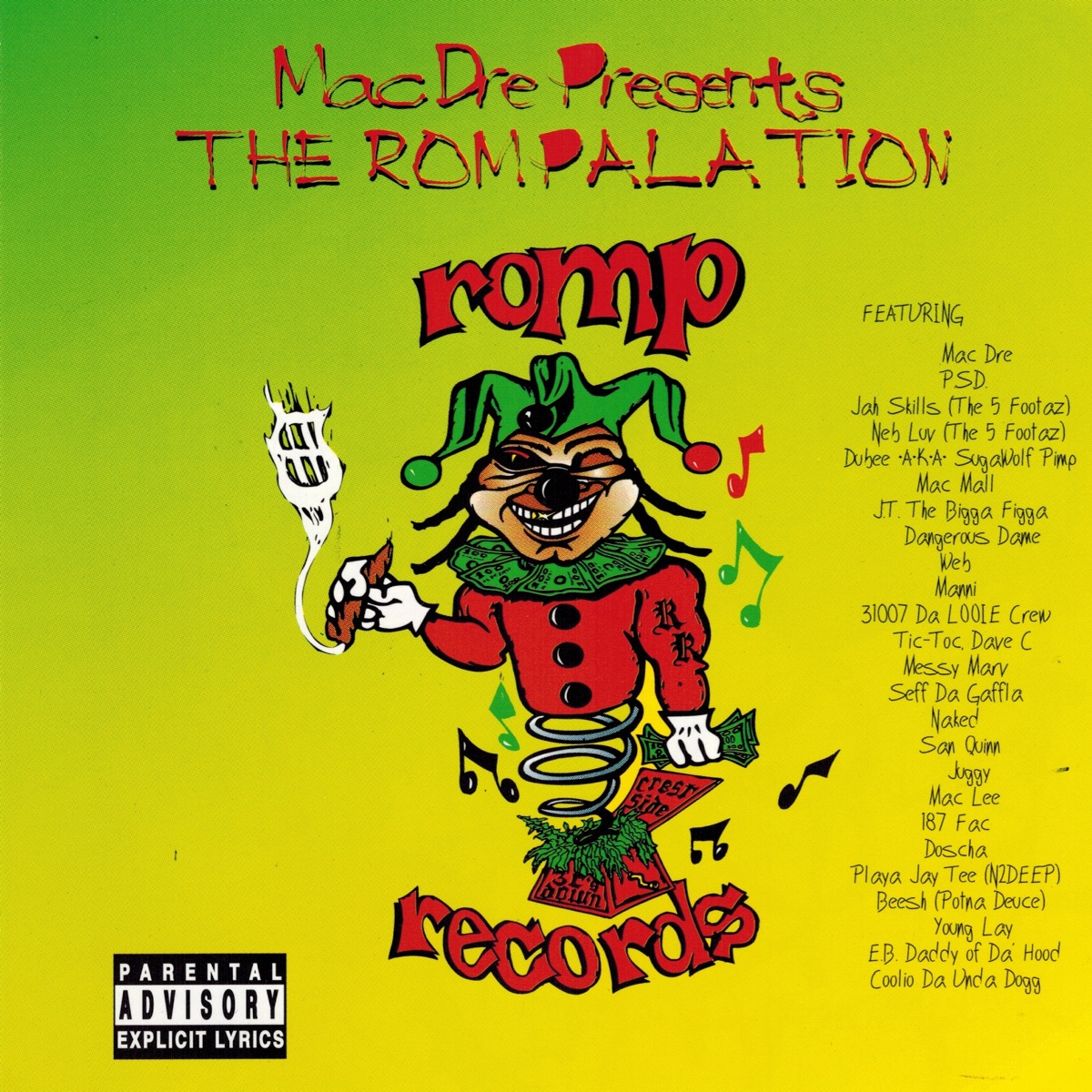 Mac Dre Presents the Rompalation by Mac Dre album cover