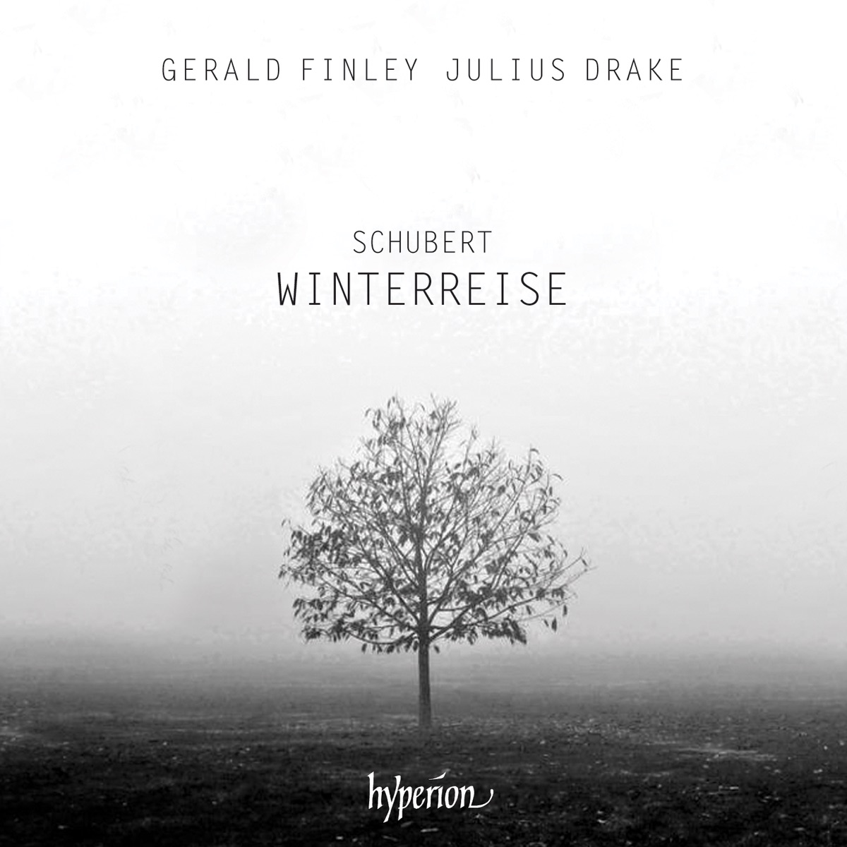 Schubert: Winterreise by Gerald Finley & Julius Drake album cover