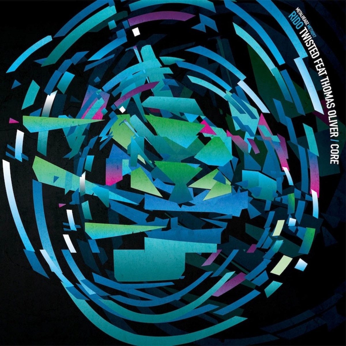 Twisted / Core - Single by Rido album cover