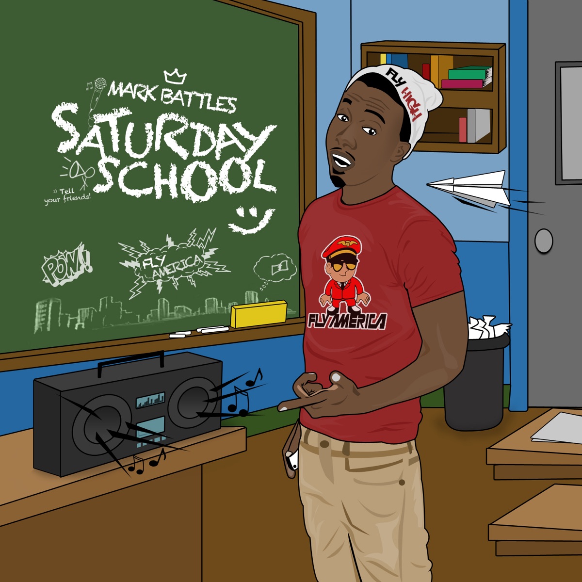 Saturday School Series by Mark Battles album cover