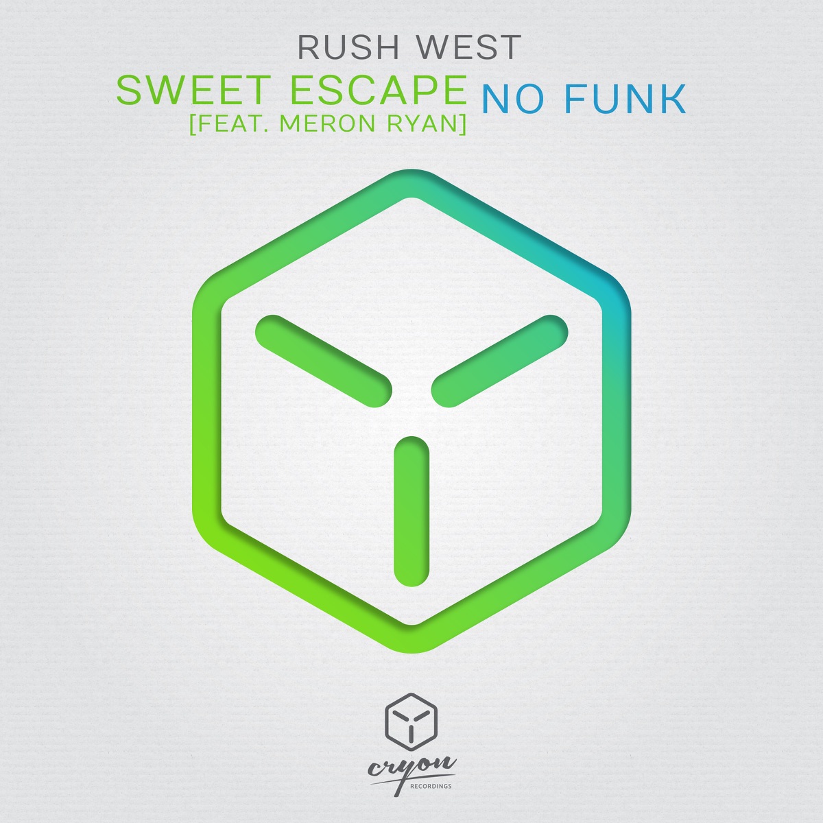 Sweet Escape (Feat. Meron Ryan) / No Funk - EP by Rush West album cover
