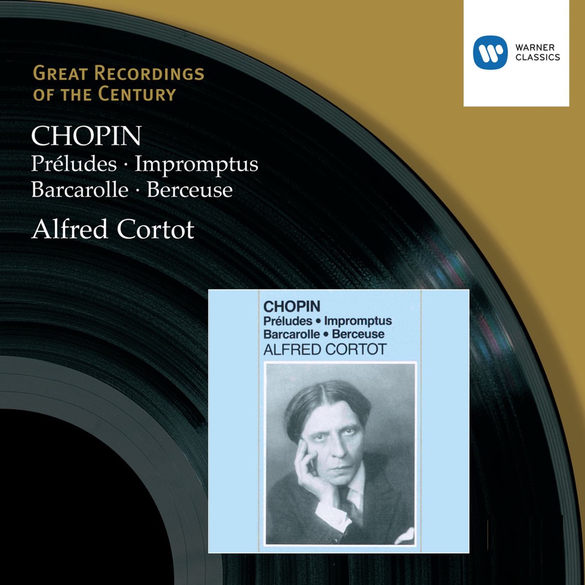 Chopin: Préludes, Impromptus, Barcarolle & Berceuse by Alfred Cortot album cover