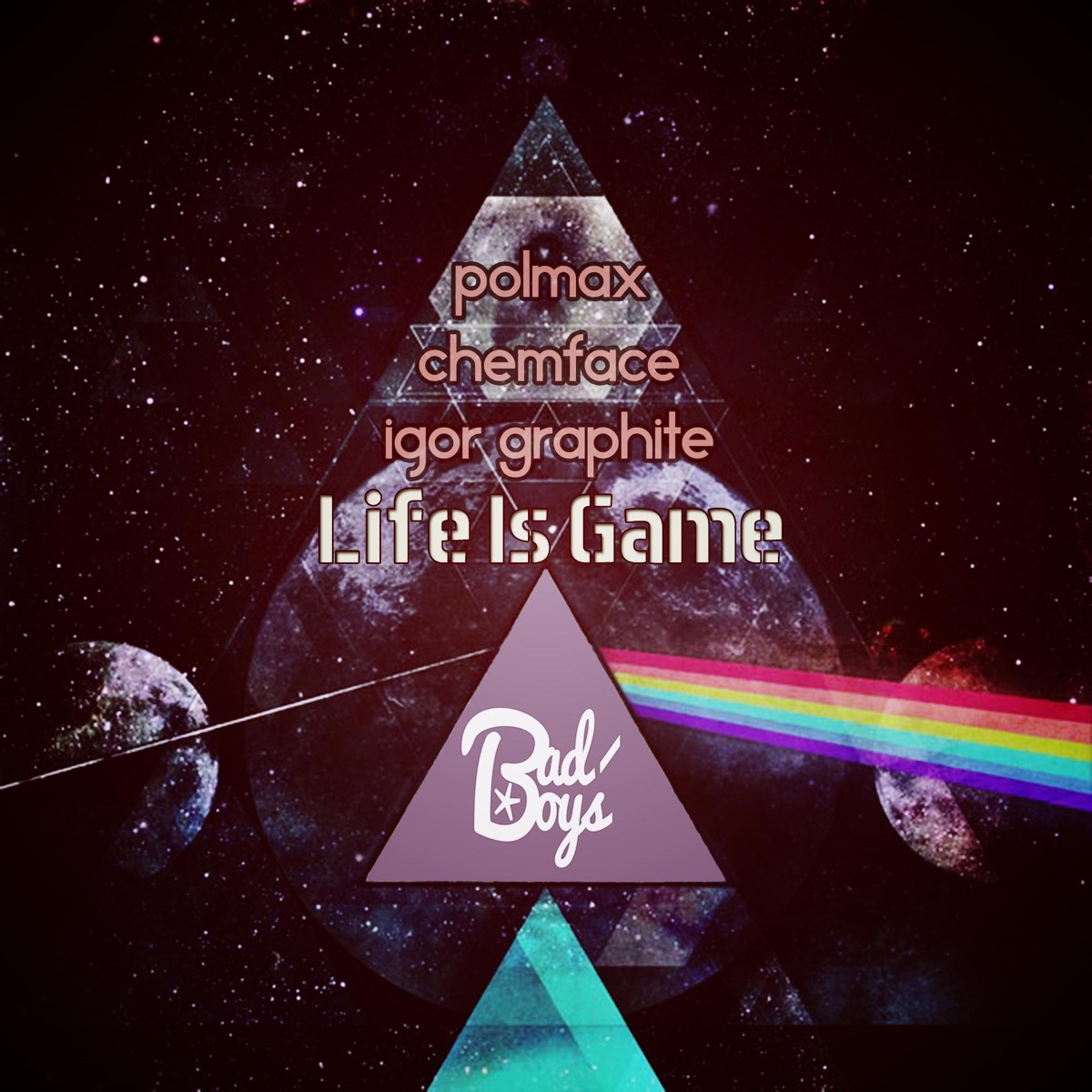 Life Is Game - EP by Igor Graphite, PoLMaX & Chemface album cover