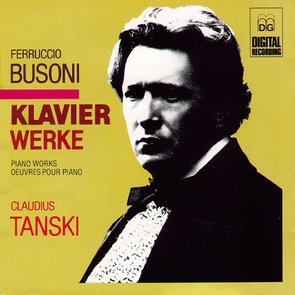 Busoni: Piano Works by Claudius Tanski album cover