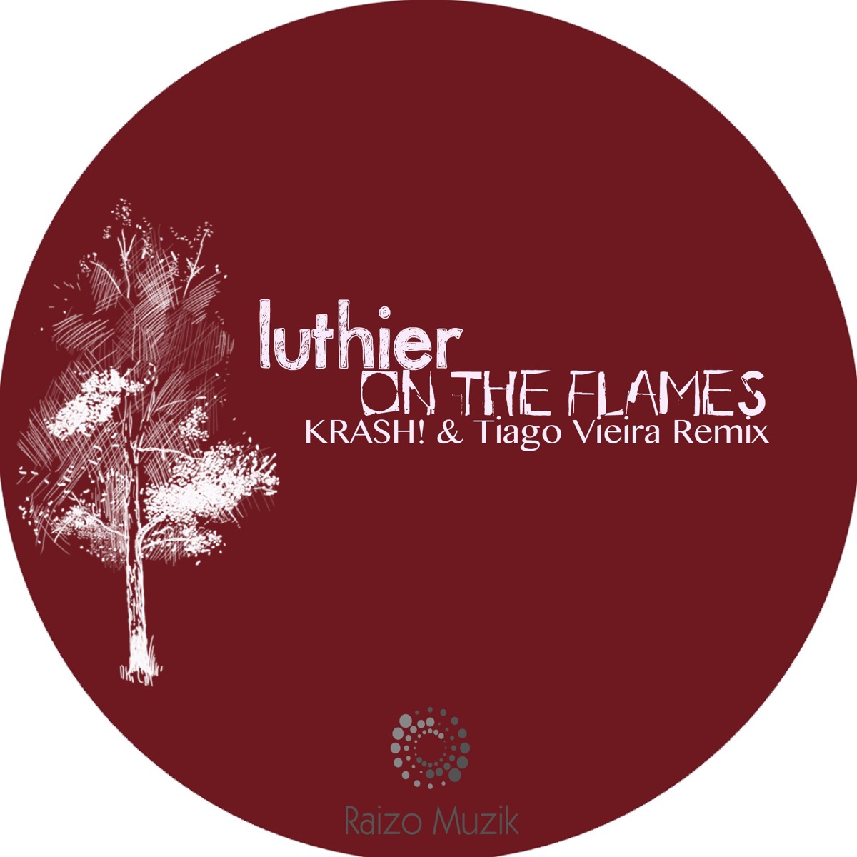 On the Flames (Remix) - Single by Luthier album cover